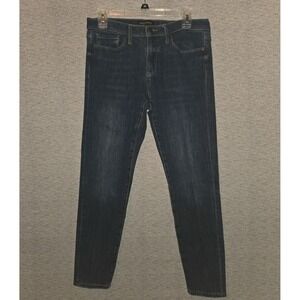 Banana Republic Skinny Jeans Blue Stretch Denim Women's Size 30 Dark Wash Cotton